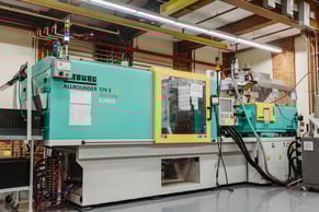 injection molding machine at Micron Solutions